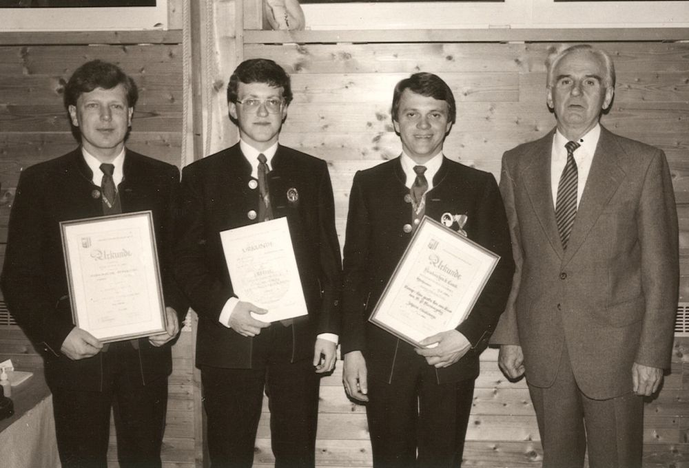Verleihung der Jungmusikerleistungsabzeichen 1985