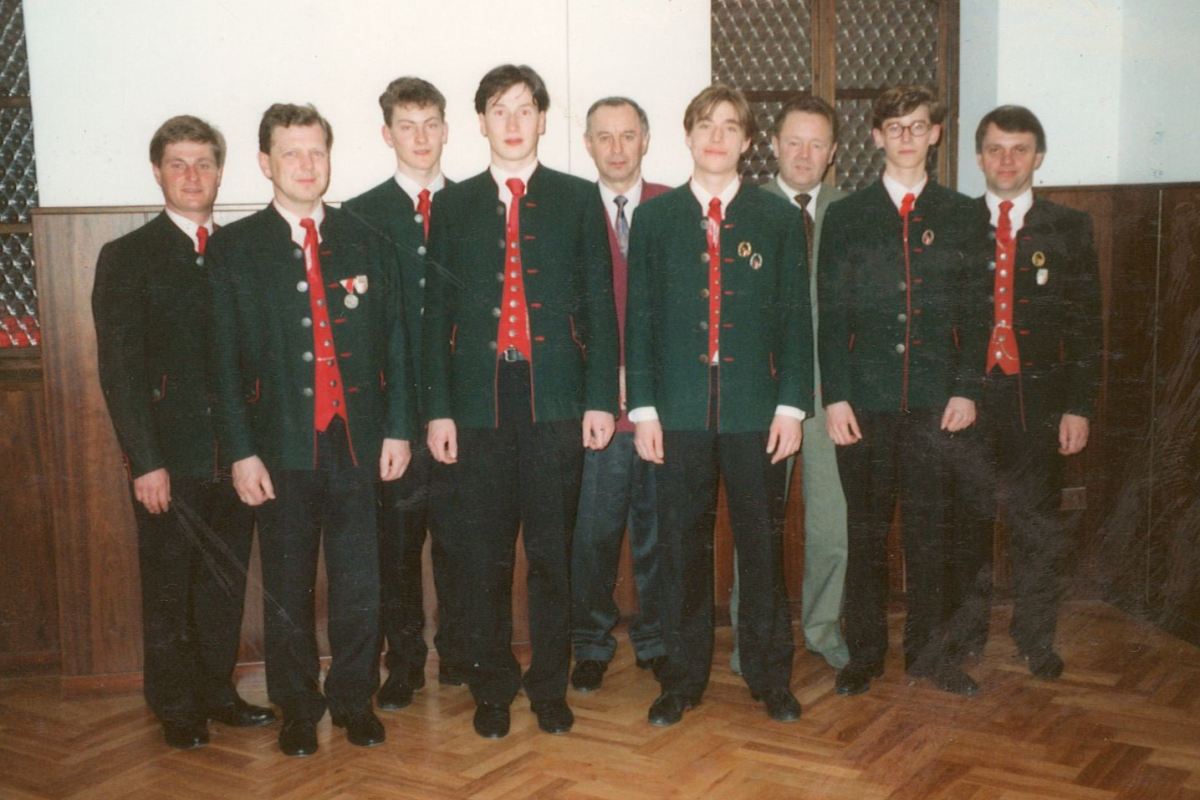 Verleihung der Jungmusikerleistungsabzeichen 1991