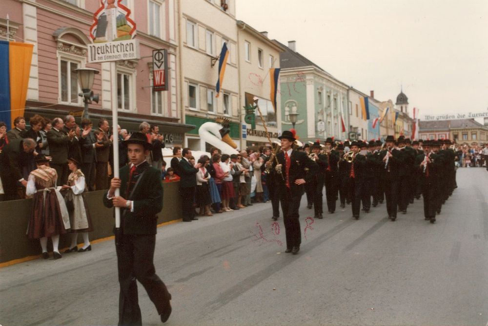 Marschwertung 1981 in Schwanenstadt