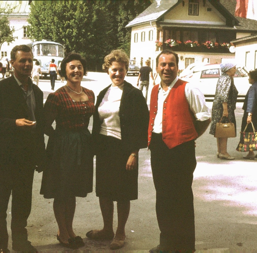 Erster Besuch des MV Gschwend in Neukirchen 1966