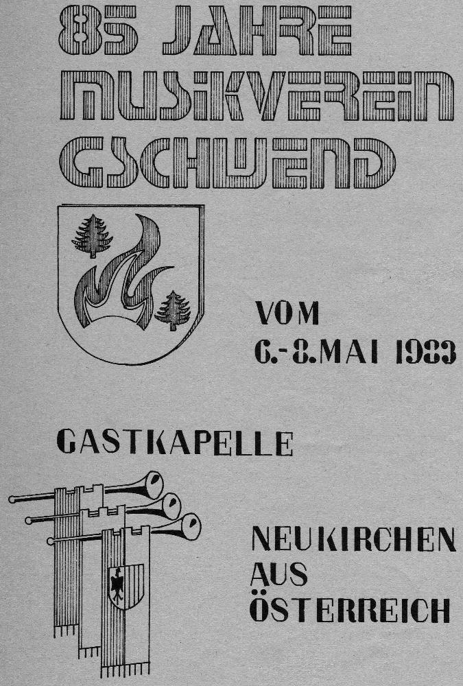 Besuch in Gschwend 1983