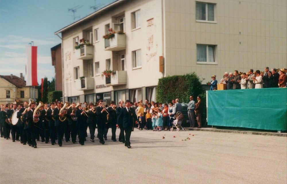 Besuch anlässlich 100 Jahre TMK Neukirchen 1990