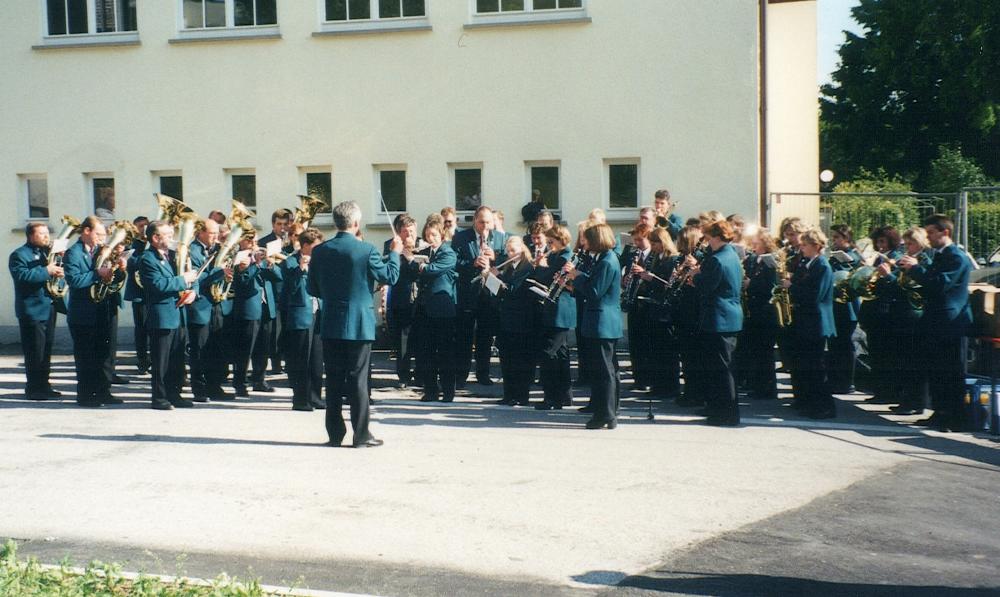 Besuch anlässlich 100 Jahre MV Gschwend 1998