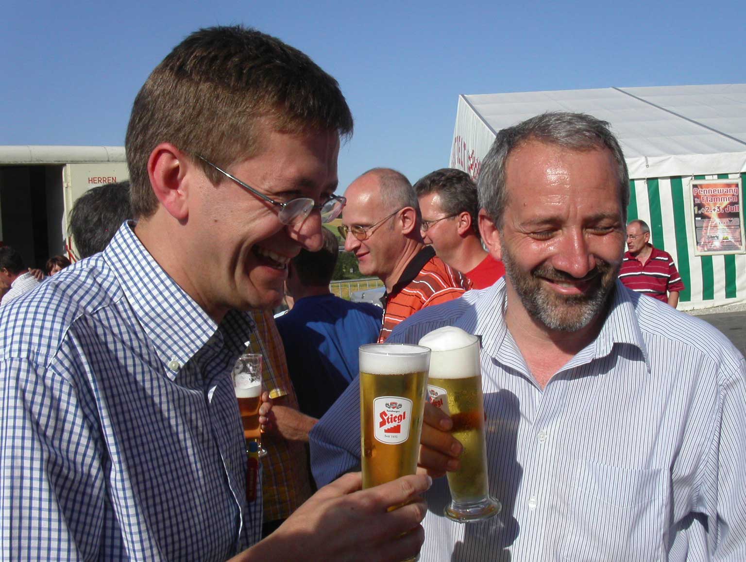 Besuch anlässlich 115 Jahre TMK Neukirchen - Empfang