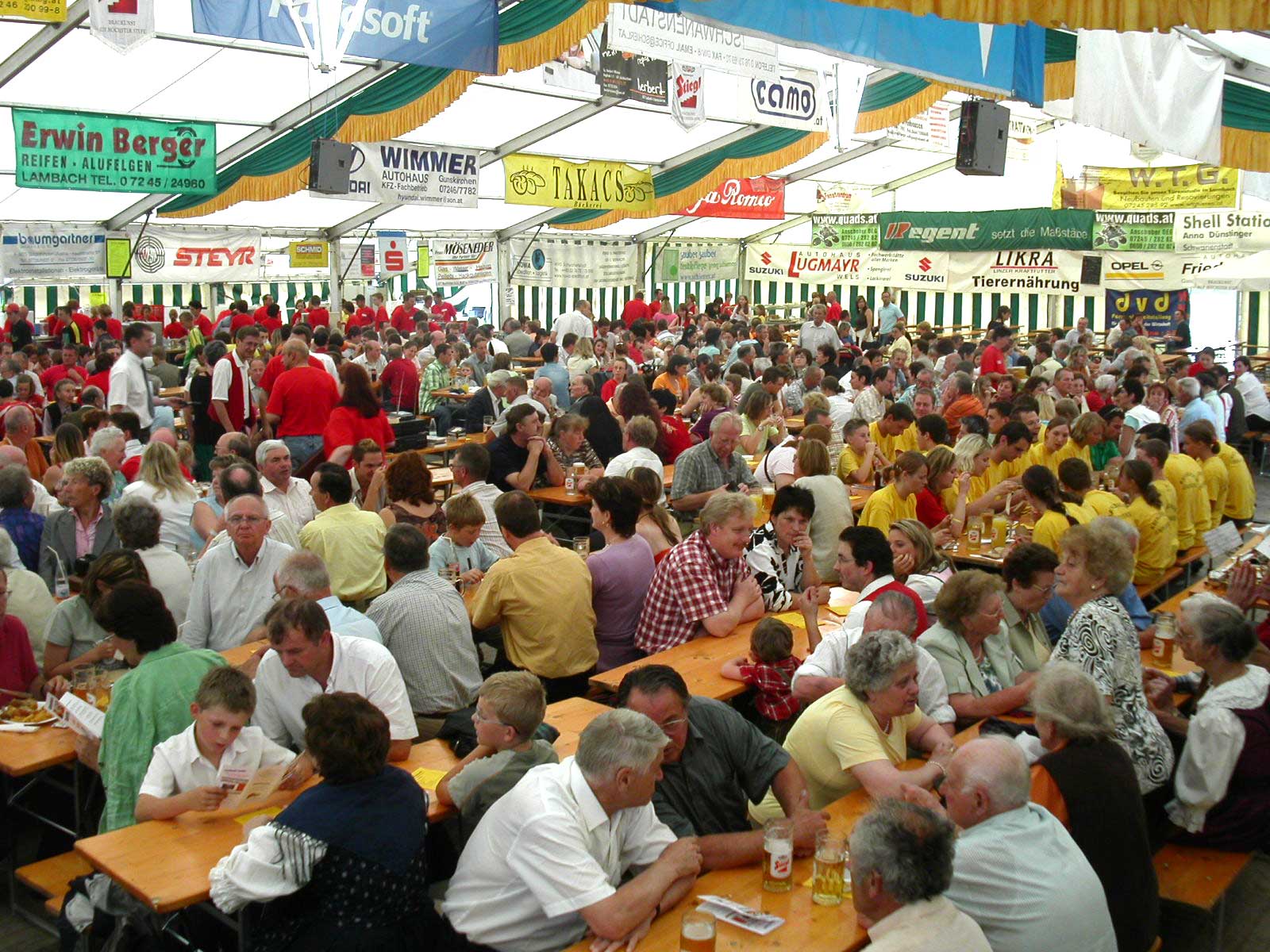 Besuch anlässlich 115 Jahre TMK Neukirchen - Frühschoppen